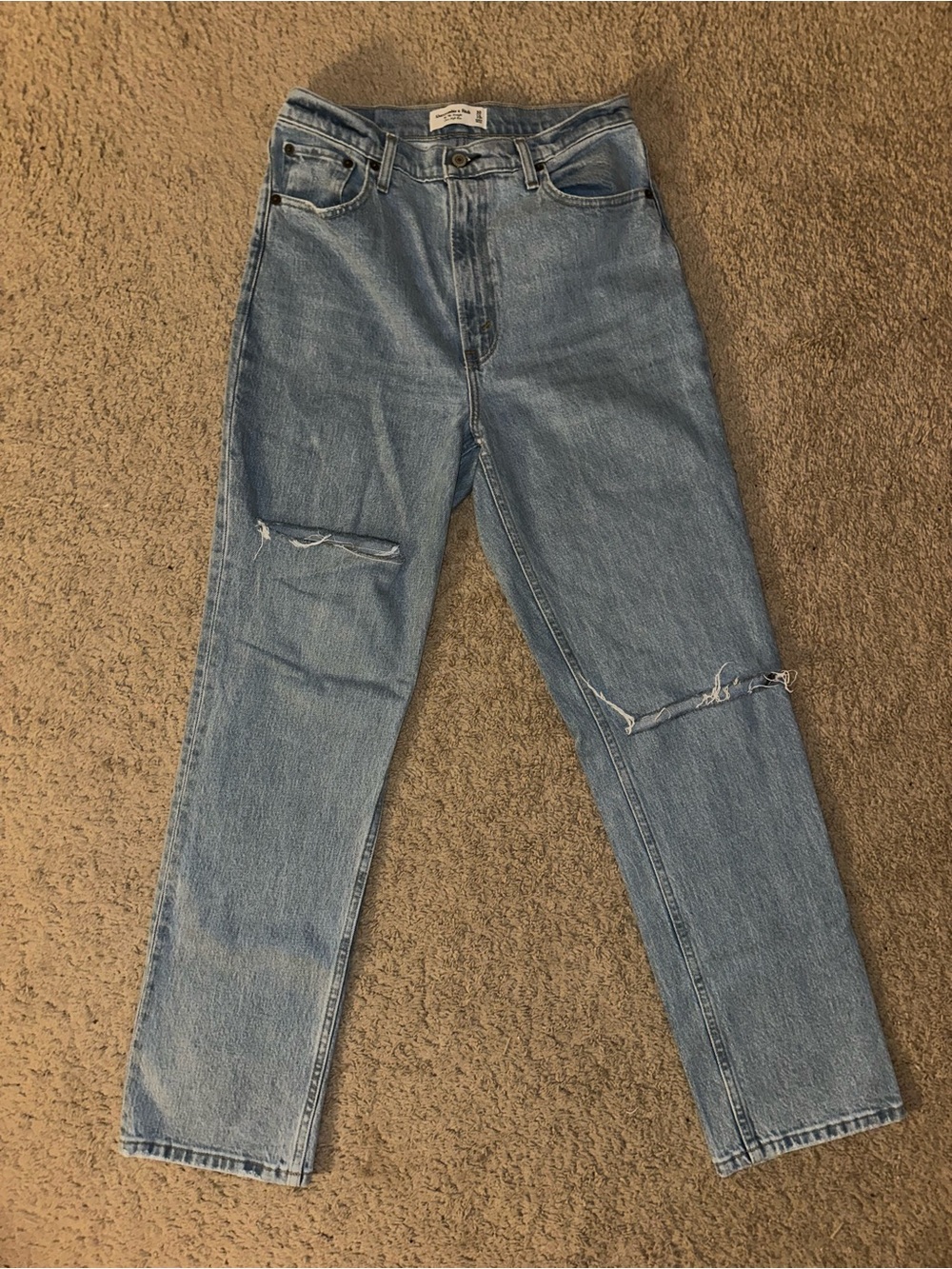Abercrombie & Fitch 90s Straight Ultra High Rise